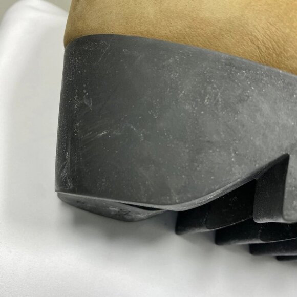 Arche Deniki Brown Leather Wedge Boots Women’s 10 - Picture 4 of 10